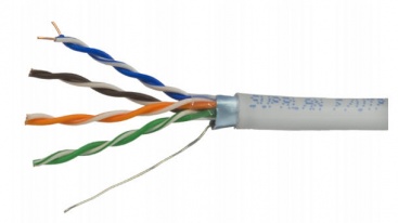 Кабель SFTP 5E 4x2xAWG24 (305м/бухта) медь, ELETEC