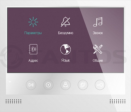 Tantos Selina Монитор цветного видеодомофона 7 дюймов с сенсорными кнопками