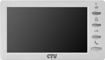 CTV-M1701MD W (White) Монитор цветного видеодомофона, 7&quot;, Hands free