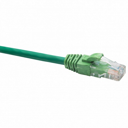 DATAREX RJ45-RJ45 U/UTP Cat.5e LSZH нг(А)-HF (DR-181220) Патч-корд (коммутационный шнур), 10м, зеленый